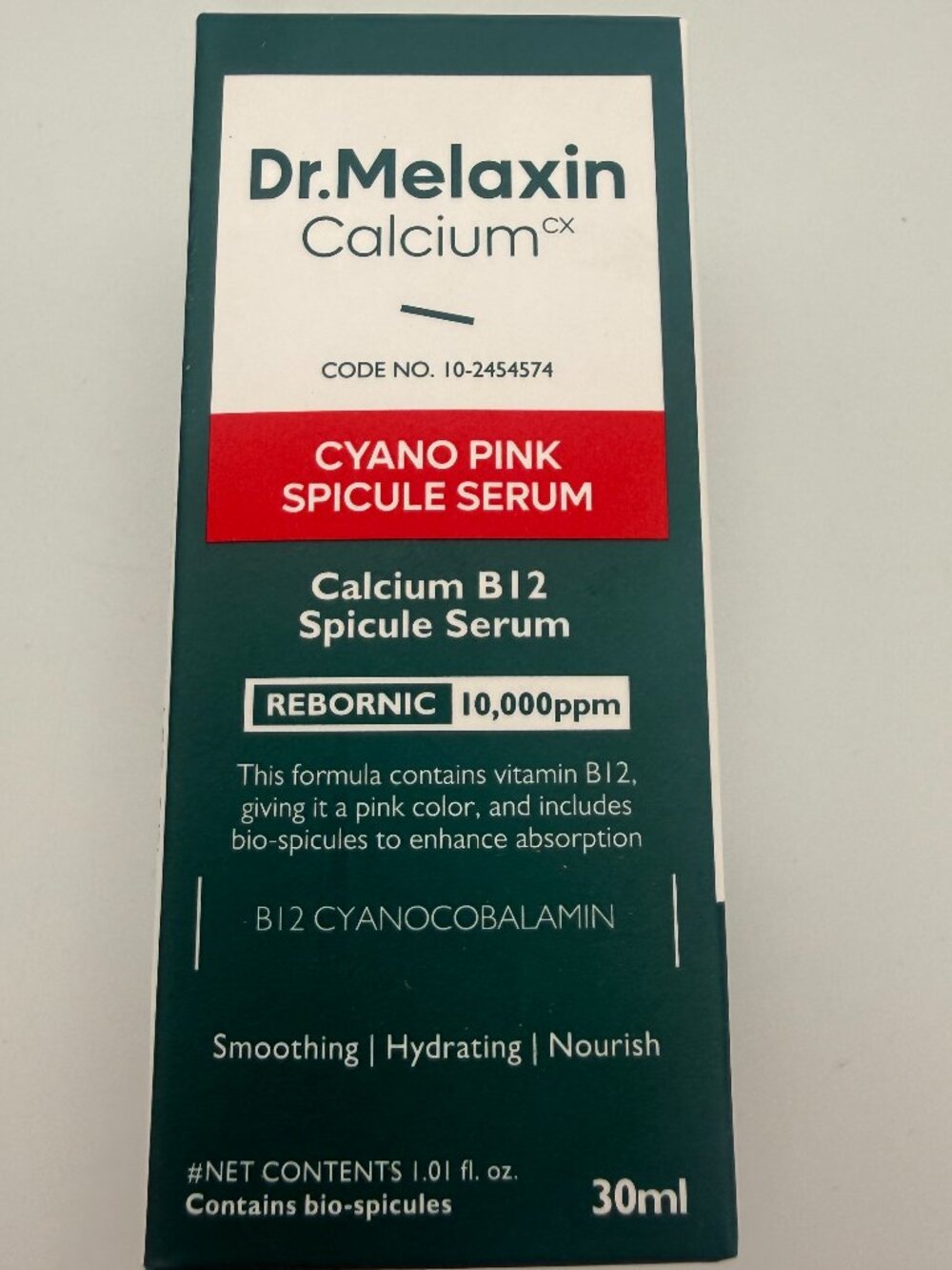 Dr.Melaxin Calcium CX Cyano Pink Spicule Serum 30ml
